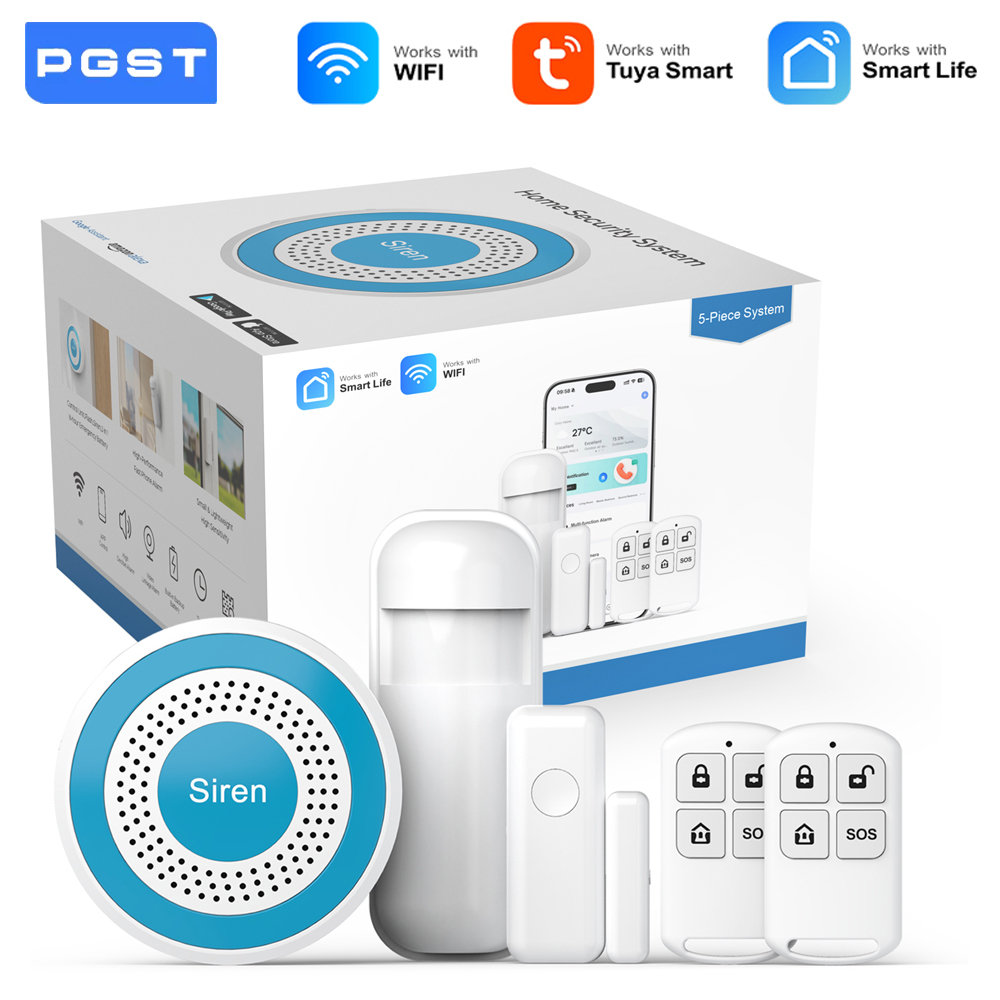 Home Automation Tutorial - PGST WiFi Smart Life Alarm Security