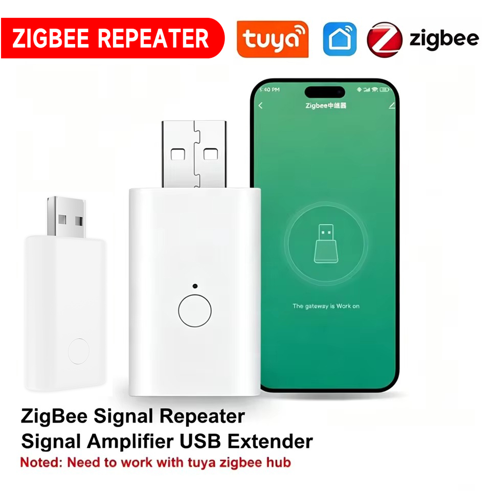 Home Automation Technology - Tuya ZigBee Signal Repeater USB Amplifier