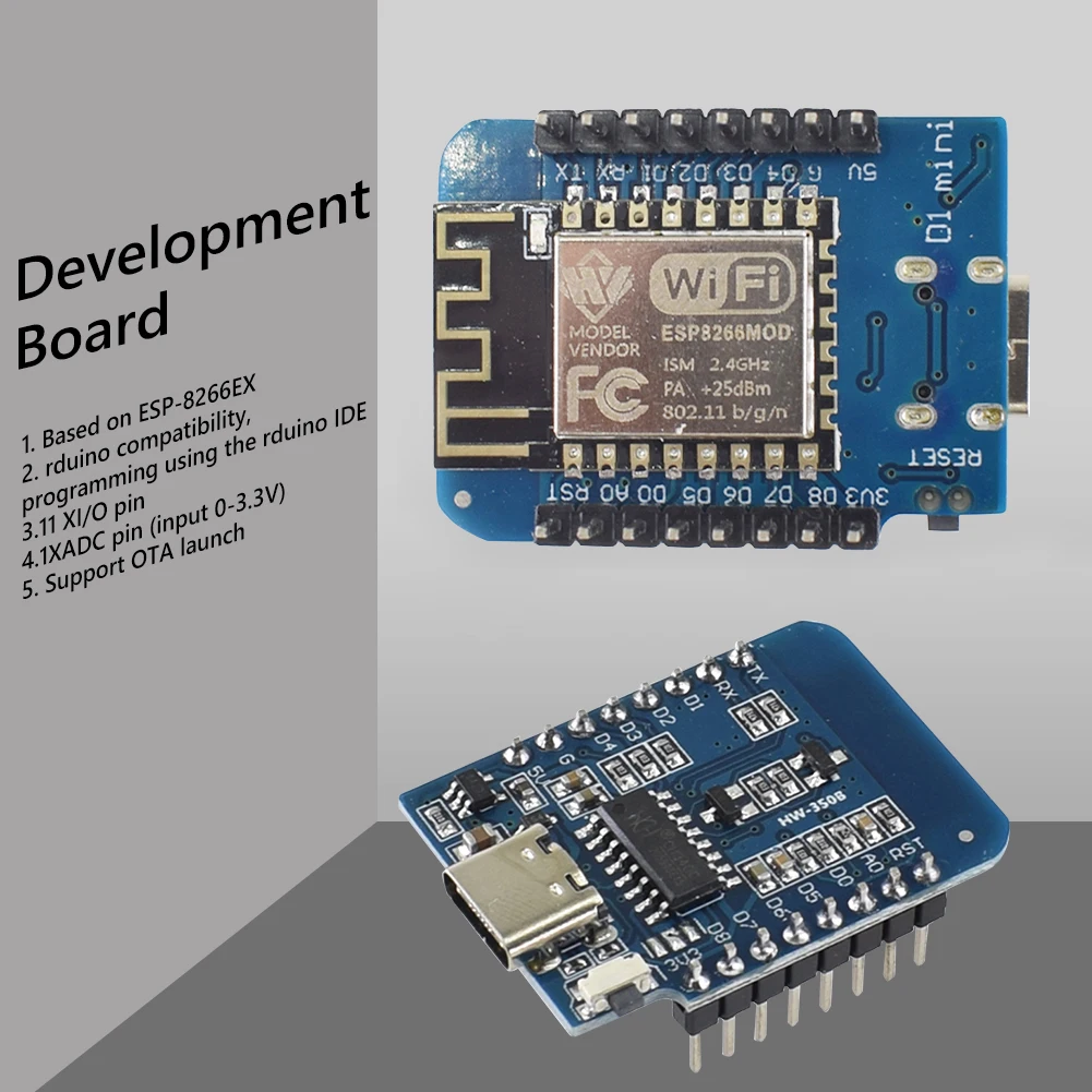 ESP8266 ESP-12F D1 Mini NodeMc - Esp8266 Nodemcu Board recension och pris