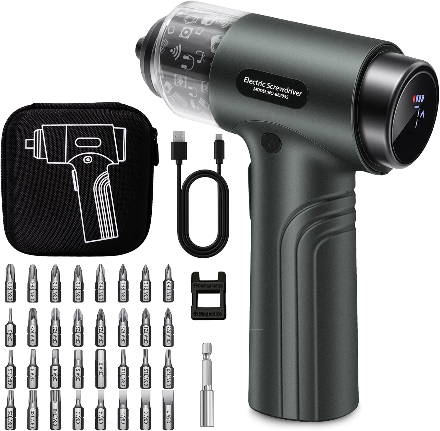 36 in1 Electric Screwdriver 7  - Home Automation System Diy recension och pris