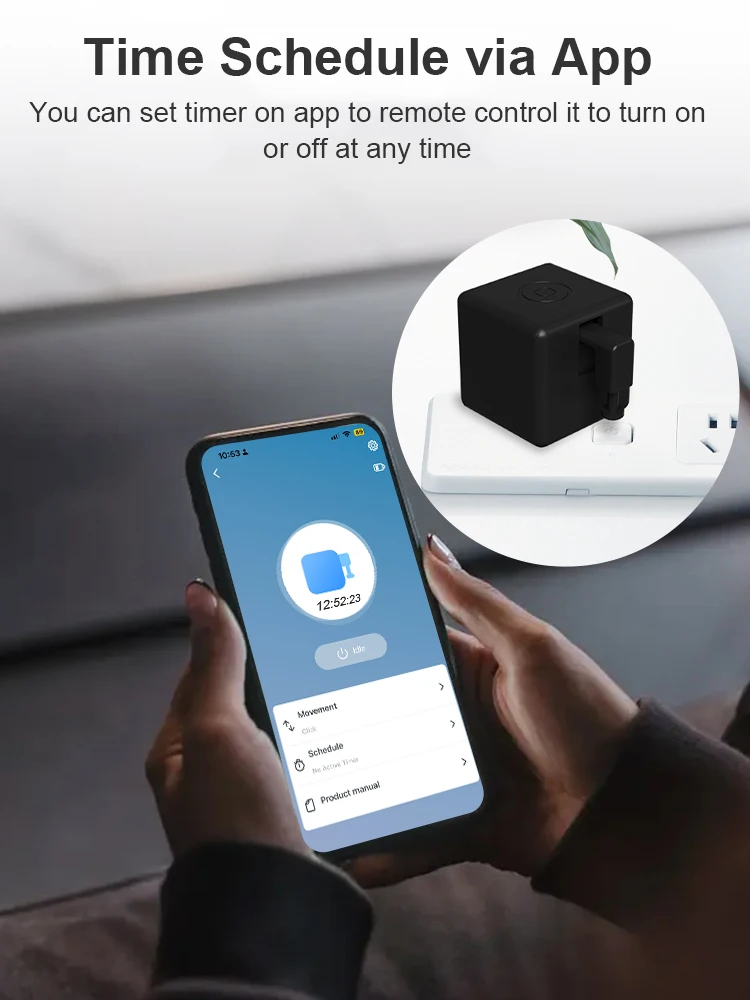 DIY Switch Button-Pressing Rob - Home Automation Technology recension och pris