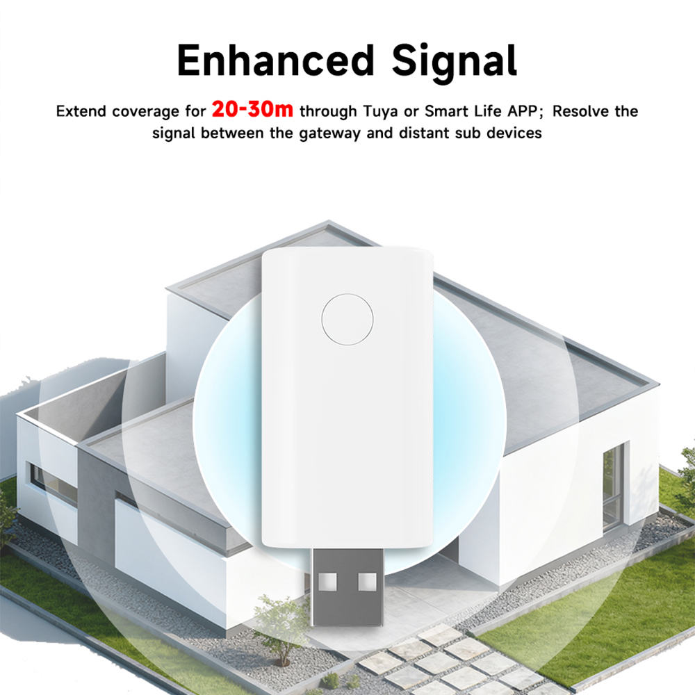 Tuya ZigBee Signal Repeater US - Home Automation Technology recension och pris