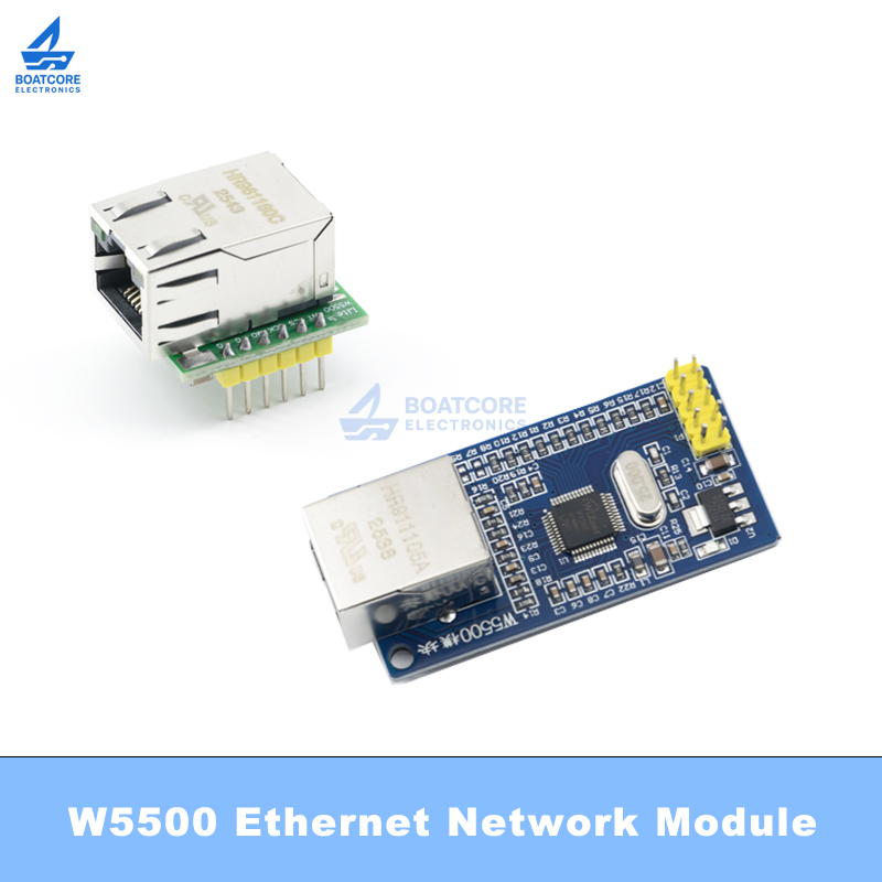 1PCS W5500 Chip New SPI to LAN - Ethernet Module W5500 recension och pris