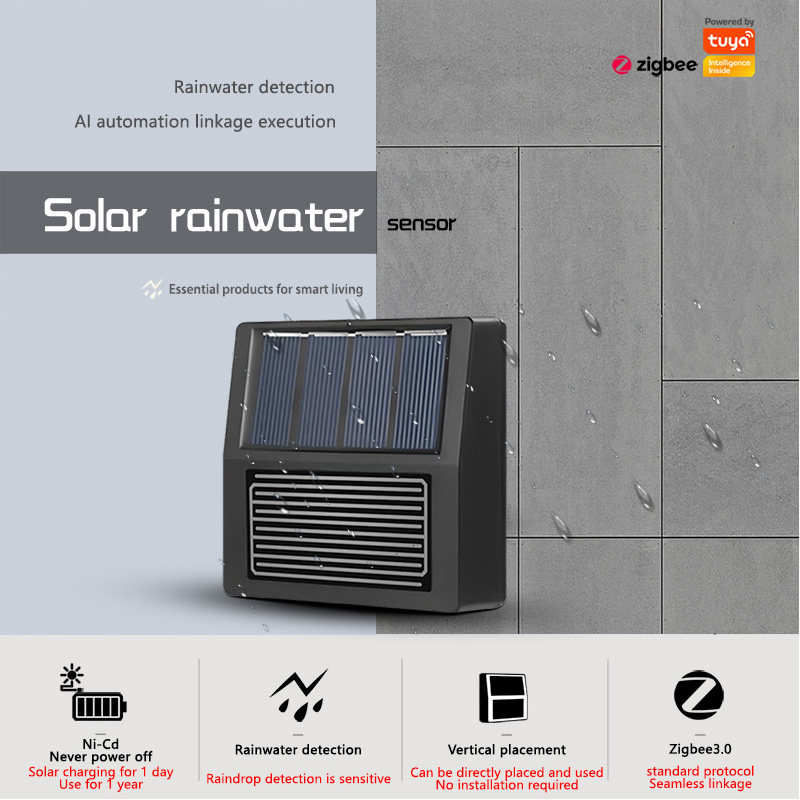 Tuya Zigbee Rain Sensor Real-T - Home Automation Tutorial recension och pris