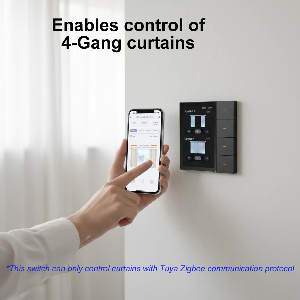 F3-pro Tuya Smart Panel ZigBee - Home Automation Technology recension och pris