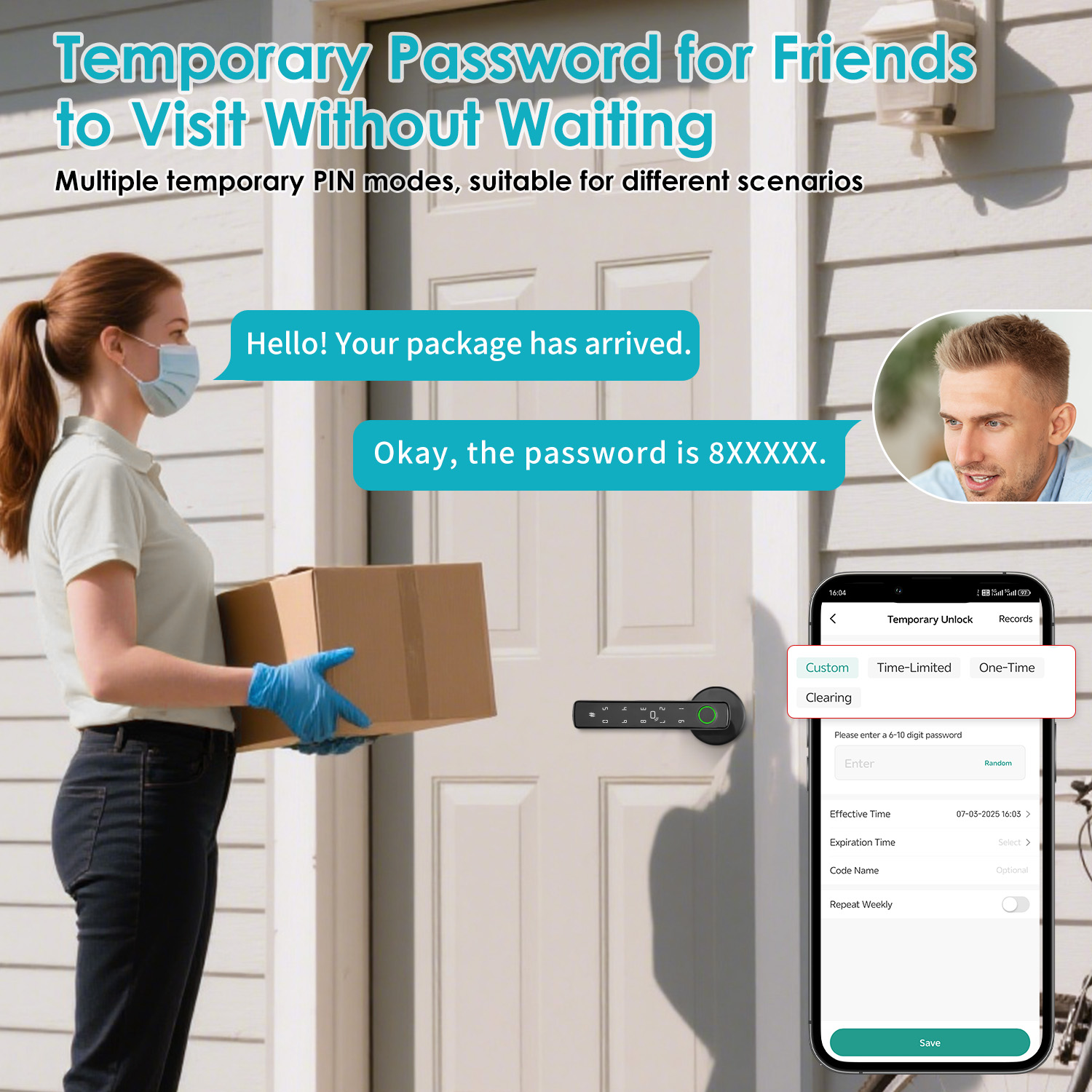 Tuya Smart Bluetooth Door Lock - Home Automation Tutorial recension och pris