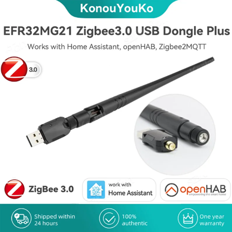 ZigBee 3.0 USB Dongle Plus-E U - Zigbee Coordinator Stick recension och pris