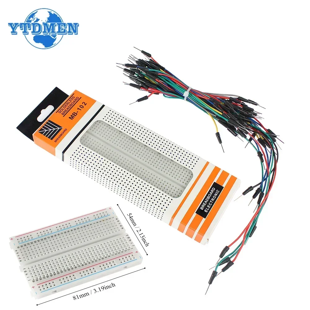 MB-102 Breadboard 400 830 Poin - Esp8266 Nodemcu Board recension och pris