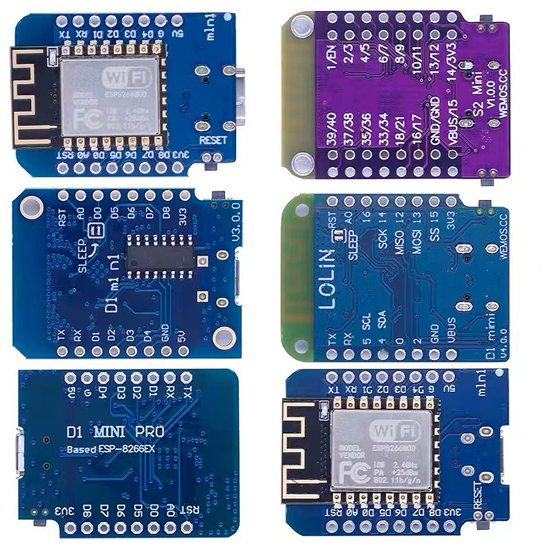 WeMos D1 Mini Pro V3.0 NodeMcu - Esp8266 Nodemcu Board recension och pris